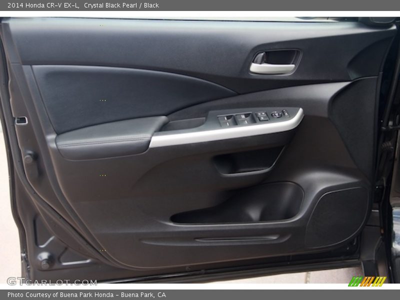 Crystal Black Pearl / Black 2014 Honda CR-V EX-L