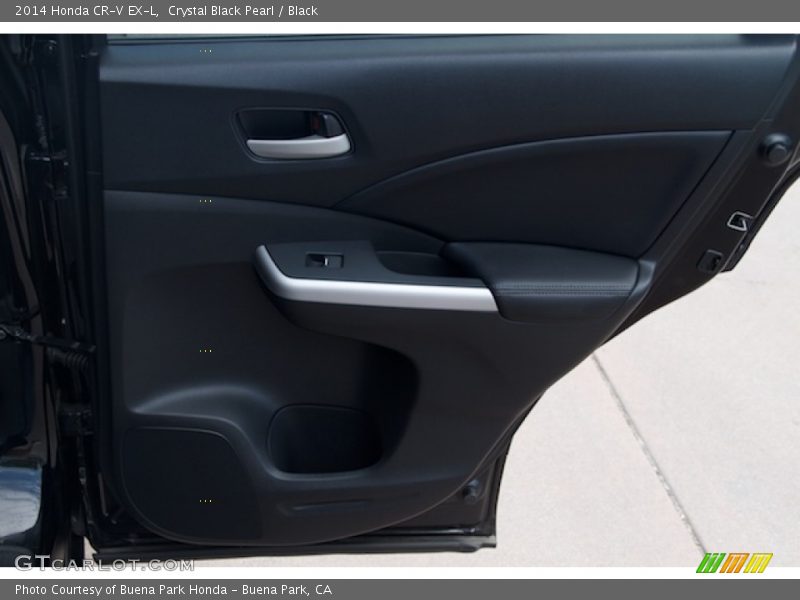 Crystal Black Pearl / Black 2014 Honda CR-V EX-L