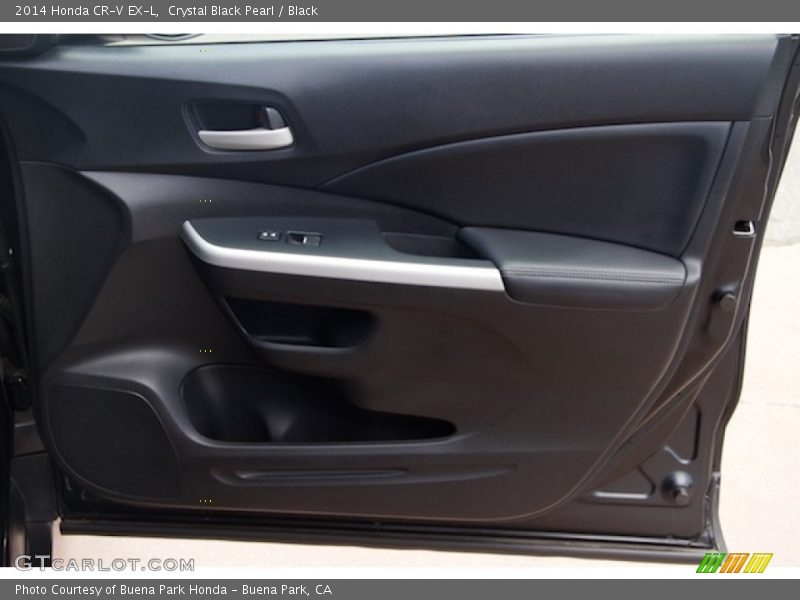Crystal Black Pearl / Black 2014 Honda CR-V EX-L