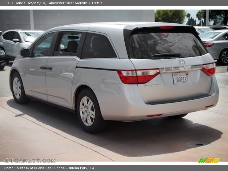 Alabaster Silver Metallic / Truffle 2013 Honda Odyssey LX