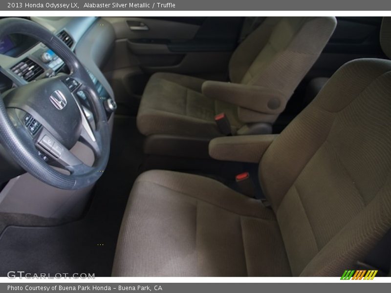 Alabaster Silver Metallic / Truffle 2013 Honda Odyssey LX