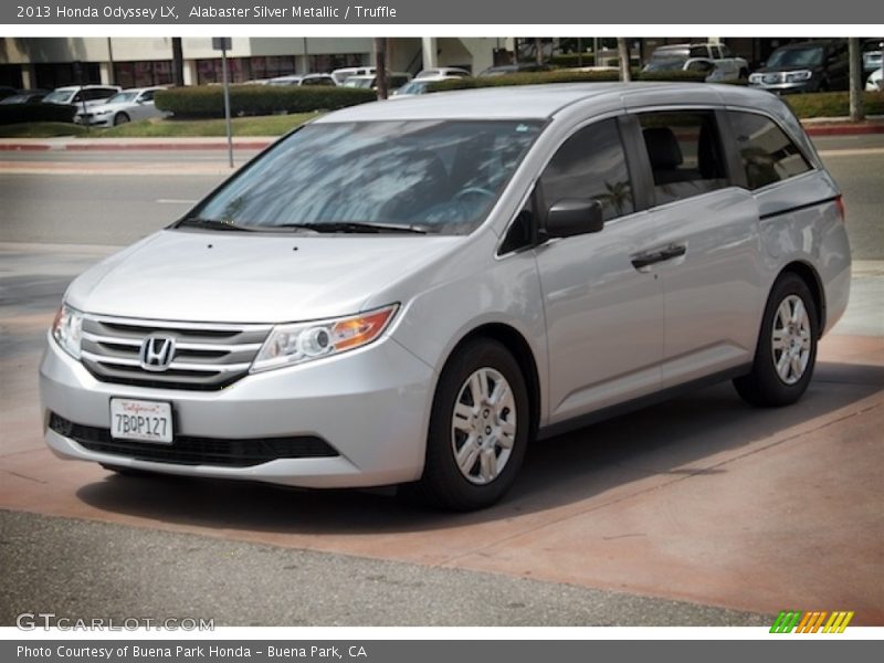 Alabaster Silver Metallic / Truffle 2013 Honda Odyssey LX