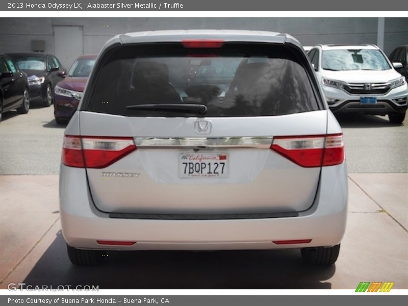 Alabaster Silver Metallic / Truffle 2013 Honda Odyssey LX