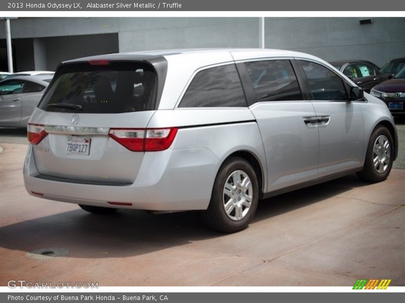 Alabaster Silver Metallic / Truffle 2013 Honda Odyssey LX