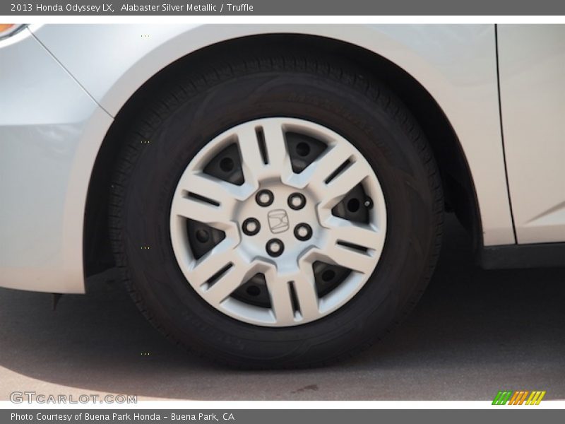 Alabaster Silver Metallic / Truffle 2013 Honda Odyssey LX