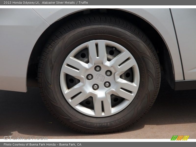 Alabaster Silver Metallic / Truffle 2013 Honda Odyssey LX