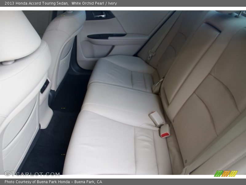 White Orchid Pearl / Ivory 2013 Honda Accord Touring Sedan