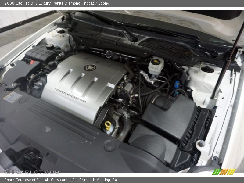 White Diamond Tricoat / Ebony 2008 Cadillac DTS Luxury