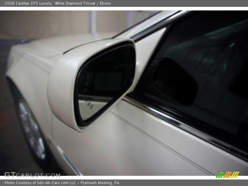 White Diamond Tricoat / Ebony 2008 Cadillac DTS Luxury