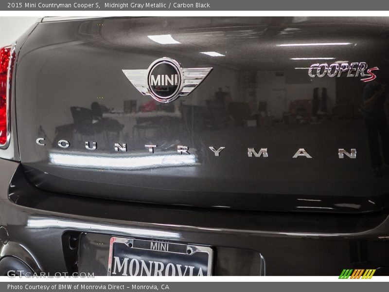 Midnight Gray Metallic / Carbon Black 2015 Mini Countryman Cooper S