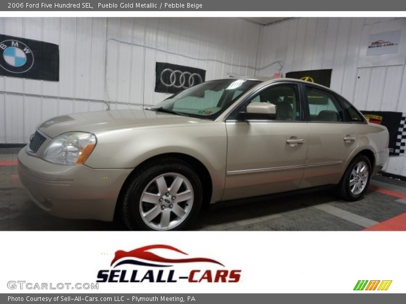 Pueblo Gold Metallic / Pebble Beige 2006 Ford Five Hundred SEL