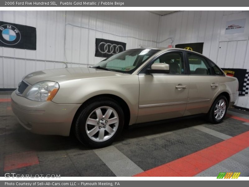 Pueblo Gold Metallic / Pebble Beige 2006 Ford Five Hundred SEL