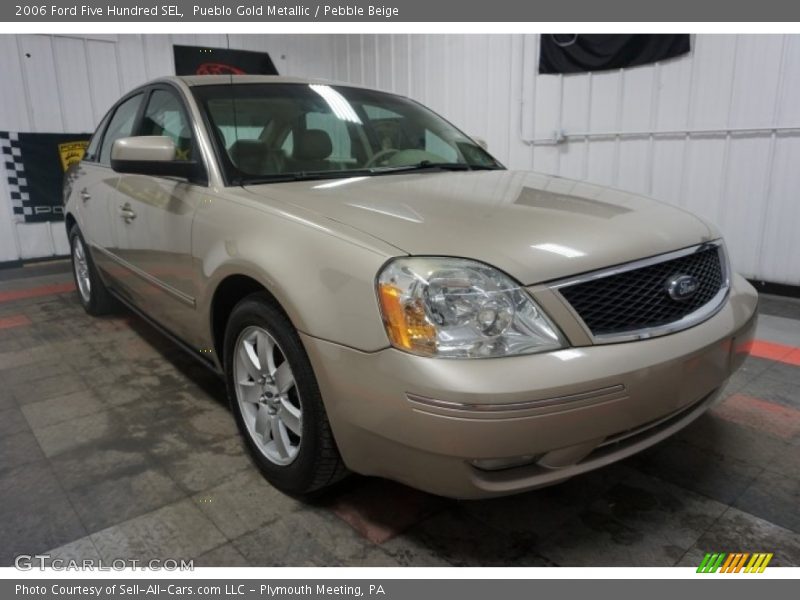 Pueblo Gold Metallic / Pebble Beige 2006 Ford Five Hundred SEL