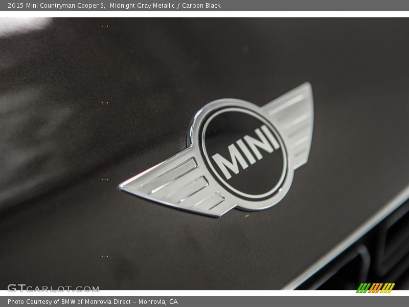 Midnight Gray Metallic / Carbon Black 2015 Mini Countryman Cooper S