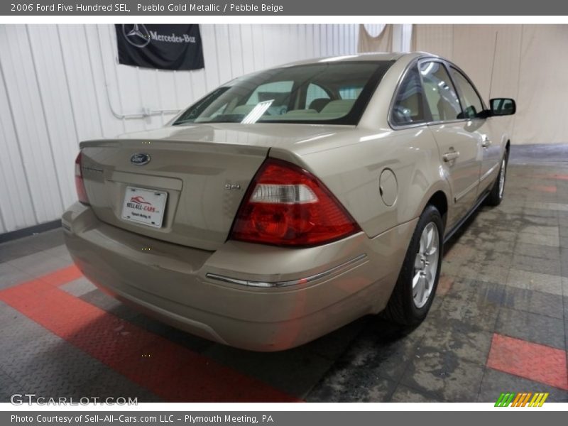 Pueblo Gold Metallic / Pebble Beige 2006 Ford Five Hundred SEL