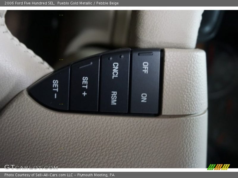 Pueblo Gold Metallic / Pebble Beige 2006 Ford Five Hundred SEL