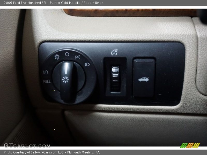 Pueblo Gold Metallic / Pebble Beige 2006 Ford Five Hundred SEL