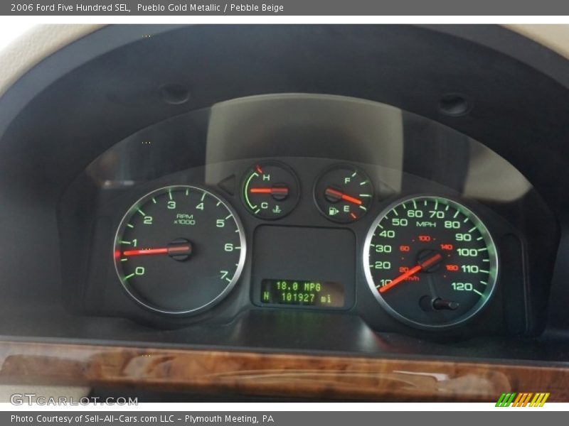 Pueblo Gold Metallic / Pebble Beige 2006 Ford Five Hundred SEL