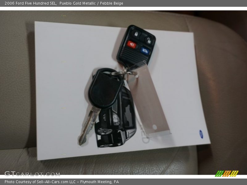 Pueblo Gold Metallic / Pebble Beige 2006 Ford Five Hundred SEL