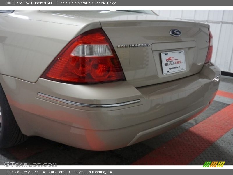 Pueblo Gold Metallic / Pebble Beige 2006 Ford Five Hundred SEL