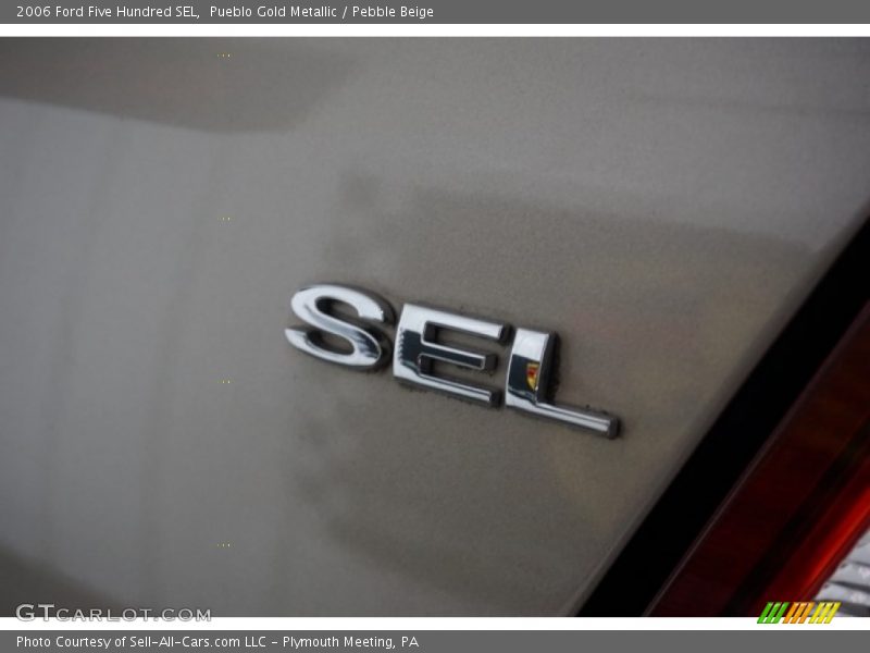 Pueblo Gold Metallic / Pebble Beige 2006 Ford Five Hundred SEL