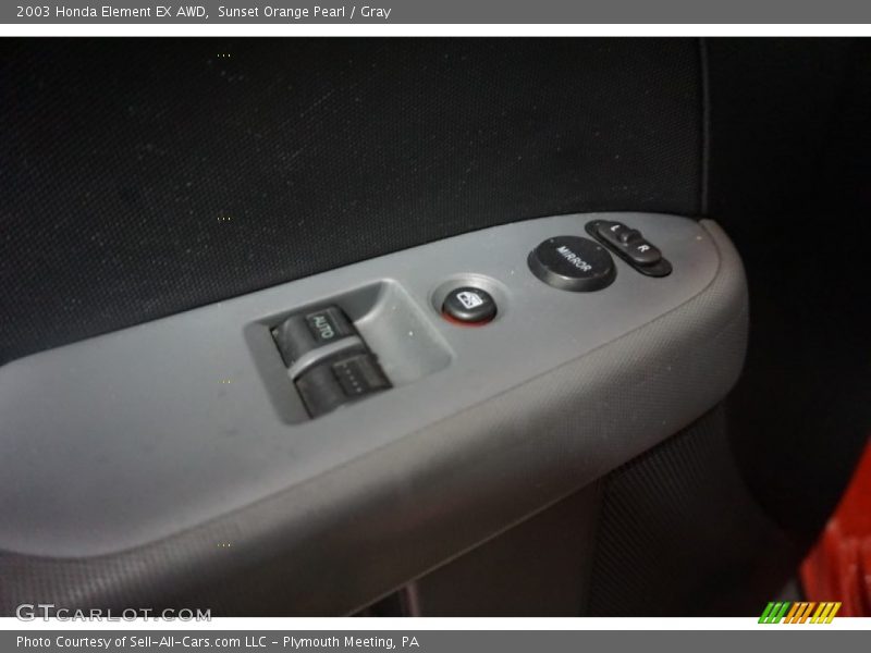 Sunset Orange Pearl / Gray 2003 Honda Element EX AWD