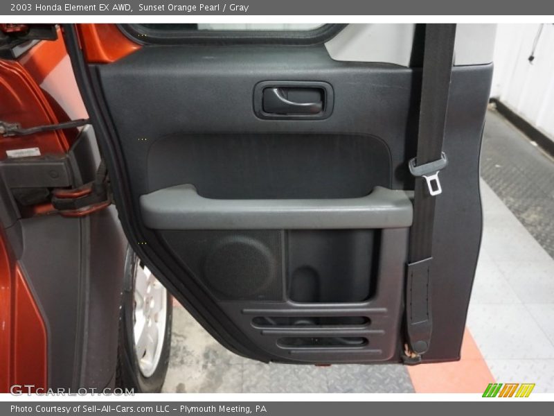 Sunset Orange Pearl / Gray 2003 Honda Element EX AWD