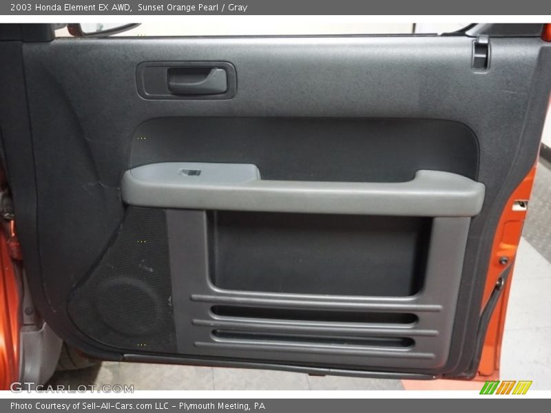 Sunset Orange Pearl / Gray 2003 Honda Element EX AWD