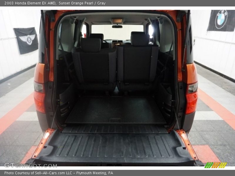 Sunset Orange Pearl / Gray 2003 Honda Element EX AWD