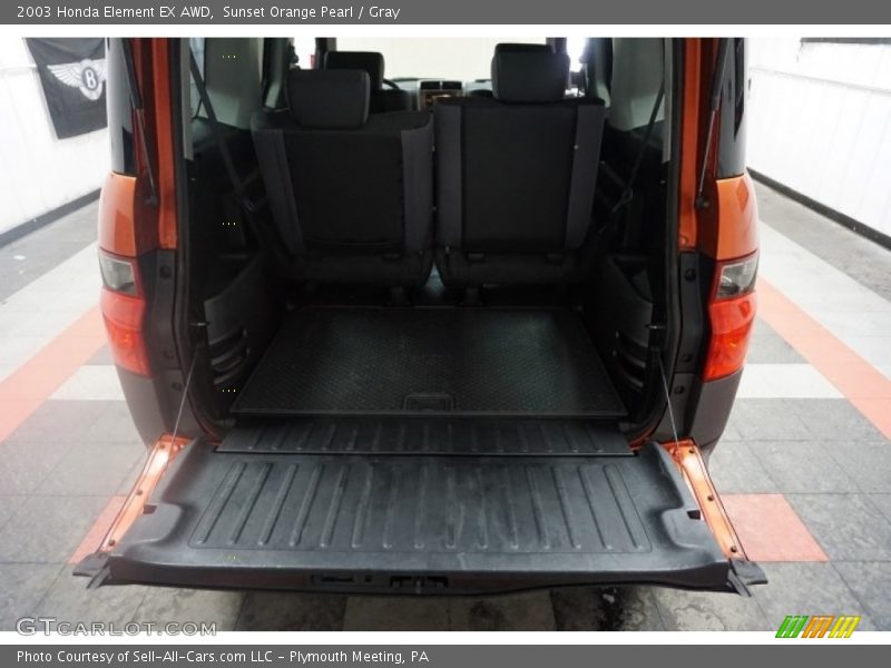Sunset Orange Pearl / Gray 2003 Honda Element EX AWD
