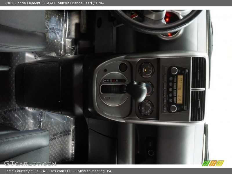 Sunset Orange Pearl / Gray 2003 Honda Element EX AWD