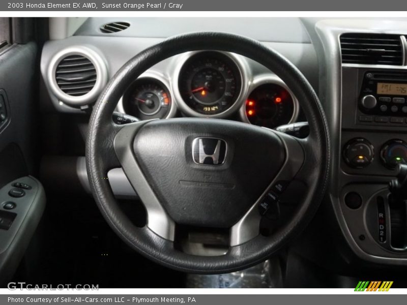 Sunset Orange Pearl / Gray 2003 Honda Element EX AWD