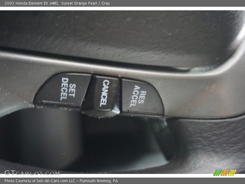 Sunset Orange Pearl / Gray 2003 Honda Element EX AWD