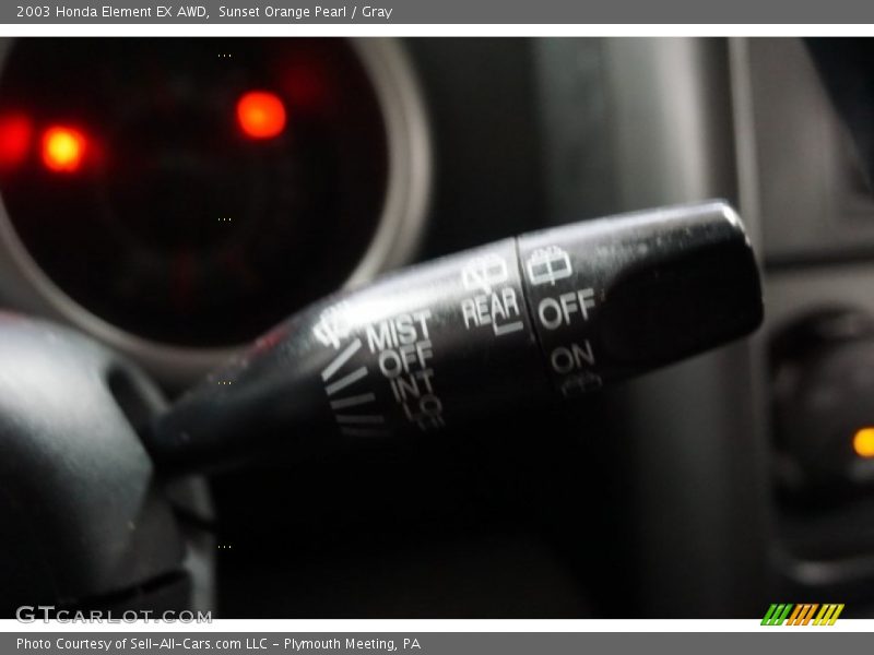 Sunset Orange Pearl / Gray 2003 Honda Element EX AWD
