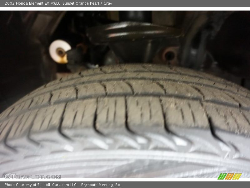 Sunset Orange Pearl / Gray 2003 Honda Element EX AWD