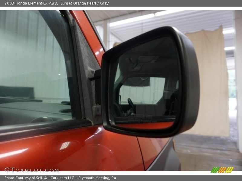 Sunset Orange Pearl / Gray 2003 Honda Element EX AWD