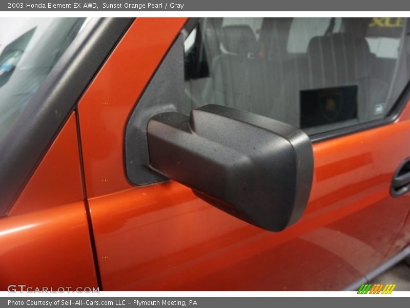 Sunset Orange Pearl / Gray 2003 Honda Element EX AWD