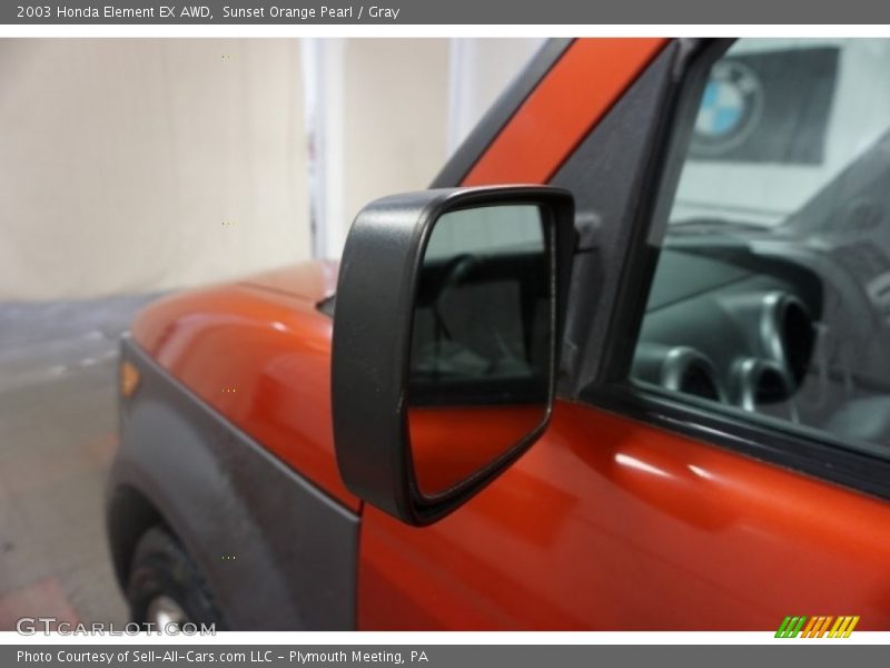 Sunset Orange Pearl / Gray 2003 Honda Element EX AWD