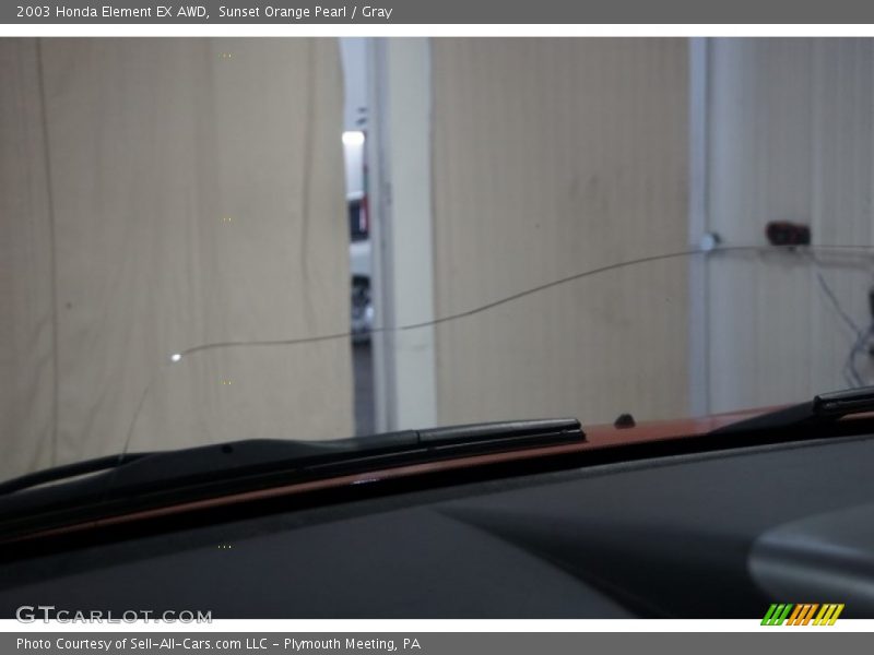 Sunset Orange Pearl / Gray 2003 Honda Element EX AWD
