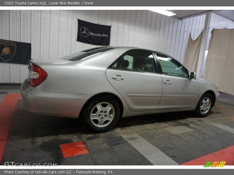 Lunar Mist Metallic / Stone 2002 Toyota Camry XLE