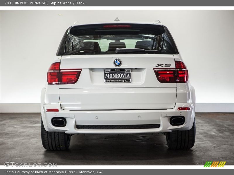 Alpine White / Black 2013 BMW X5 xDrive 50i