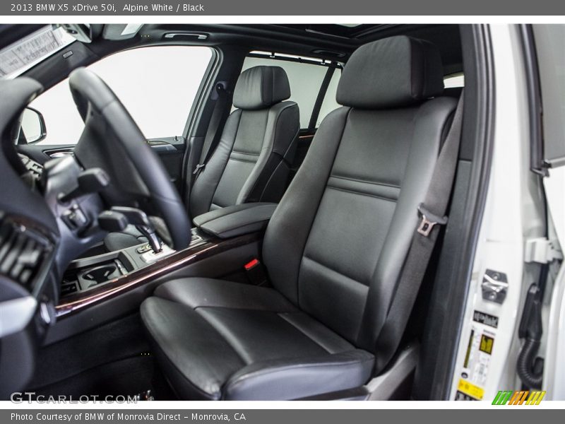 Alpine White / Black 2013 BMW X5 xDrive 50i