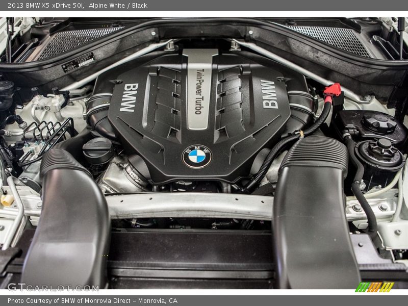 Alpine White / Black 2013 BMW X5 xDrive 50i