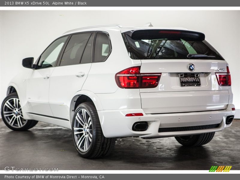 Alpine White / Black 2013 BMW X5 xDrive 50i