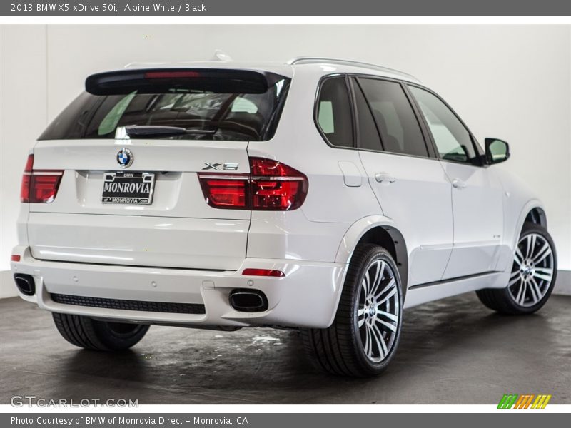 Alpine White / Black 2013 BMW X5 xDrive 50i