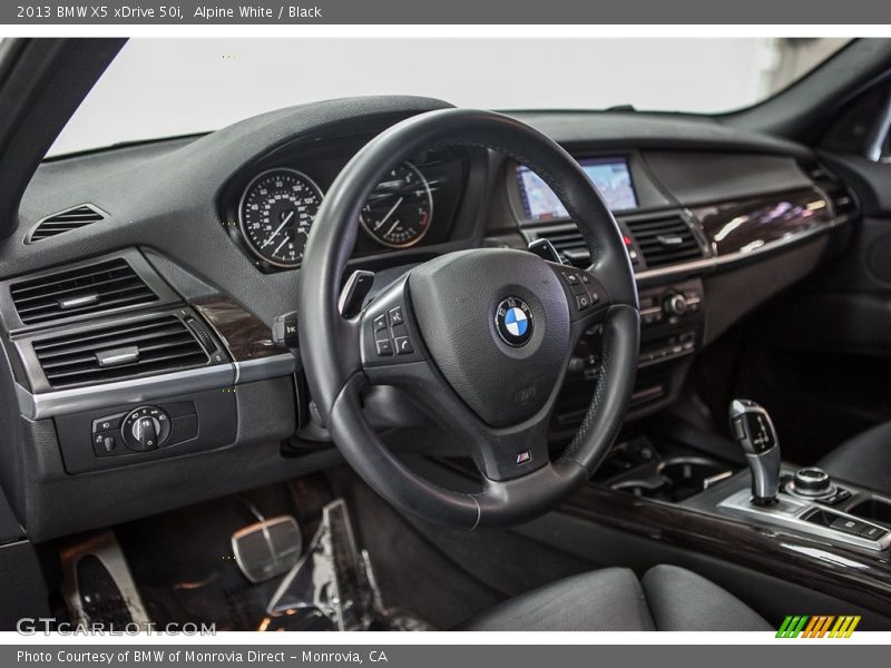 Alpine White / Black 2013 BMW X5 xDrive 50i