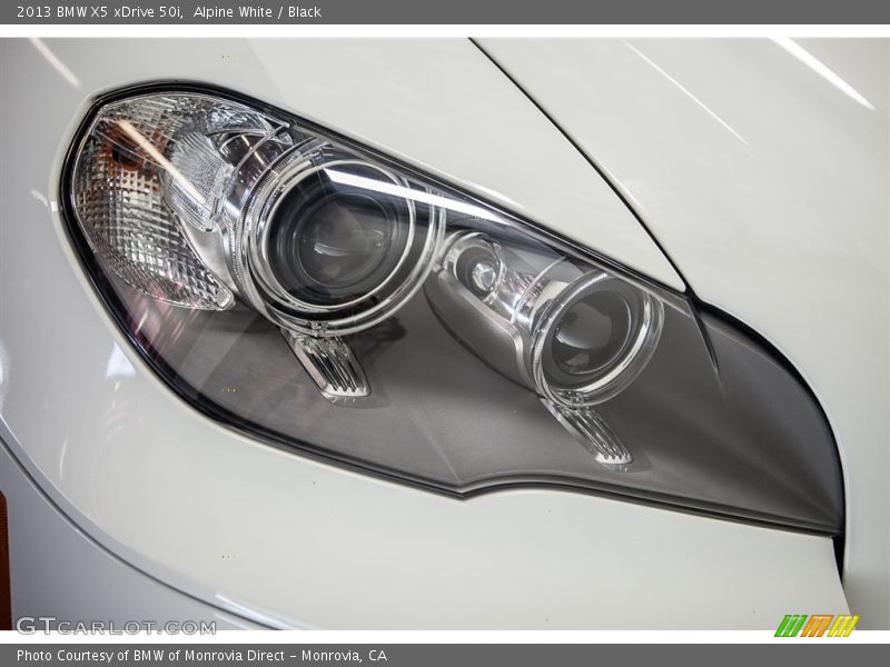 Alpine White / Black 2013 BMW X5 xDrive 50i