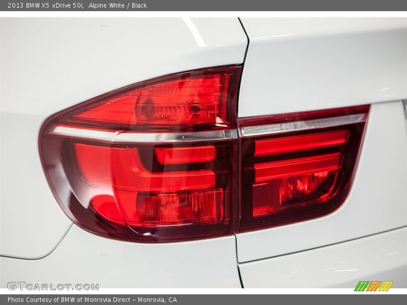 Alpine White / Black 2013 BMW X5 xDrive 50i