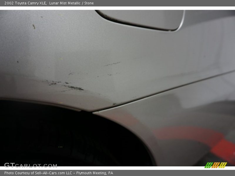 Lunar Mist Metallic / Stone 2002 Toyota Camry XLE