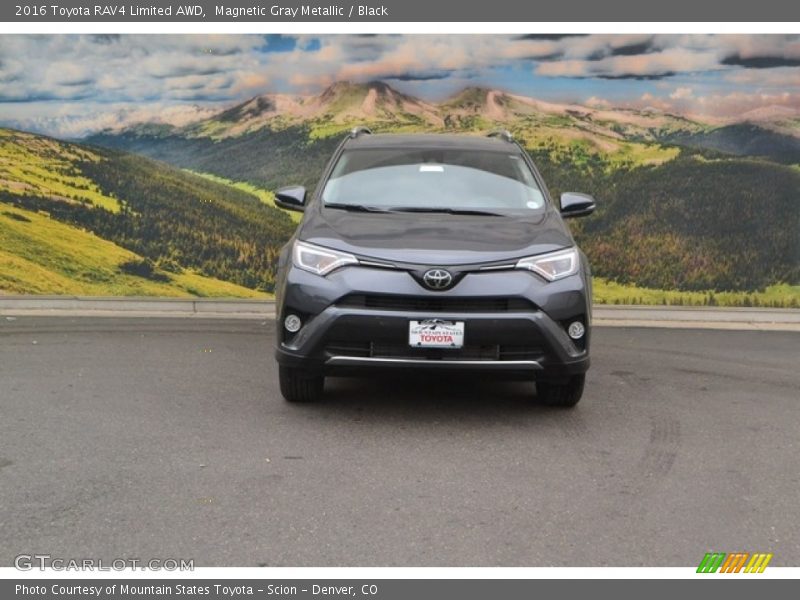 Magnetic Gray Metallic / Black 2016 Toyota RAV4 Limited AWD